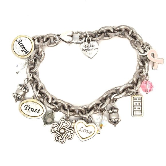 Brighton Be The Inspiration Charm Bracelet - Picture 1 of 10